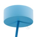 Pavillon décoratif silicone plat 81mm avec une sortie