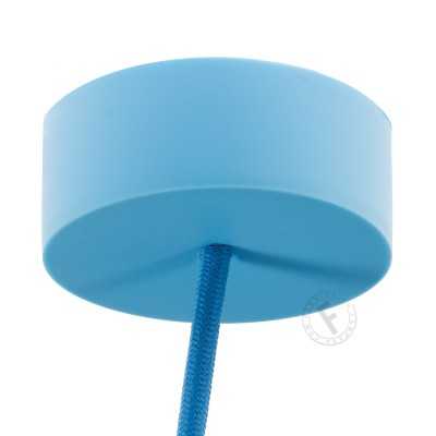 Pavillon décoratif silicone plat 81mm avec une sortie