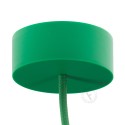 Pavillon décoratif silicone plat 81mm avec une sortie