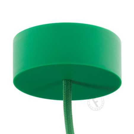 Pavillon décoratif silicone plat 81mm avec une sortie