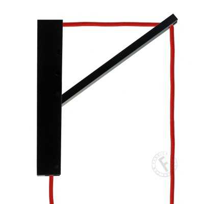 Support mural orientable en bois pour suspensions | AccessoiresPourLampes.fr