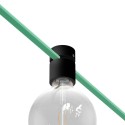 Douille en bois pour câble textile guirlande E27 | AccessoiresPourLampes.fr