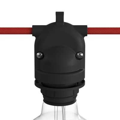 Douille extérieure double sortie IP65 E27 | AccessoiresPourLampes.fr
