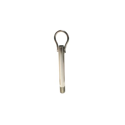 Tube avec vis et anneau pour suspensions finition antiquaire