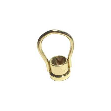 Anneau de vis chromée pour  suspension avec pas de vis 10/100