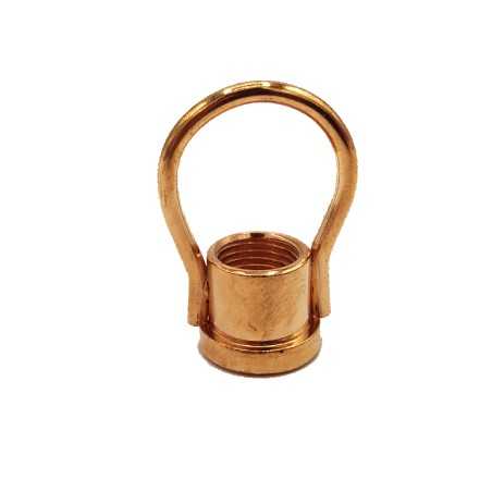 Anneau de vis chromée pour  suspension avec pas de vis 10/100
