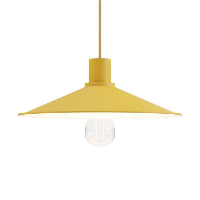 Abat-jour métallique concave E27 pour lampes | AccessoiresPourLampes.fr