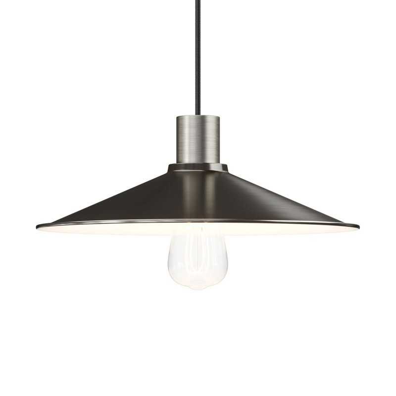 Abat-jour métallique concave E27 pour lampes | AccessoiresPourLampes.fr