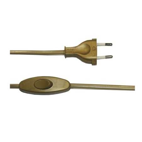 Connexion plastique 150cm interrupteur et fiche