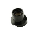 Lampe inclinée avec socle porcelaine pour murs E27