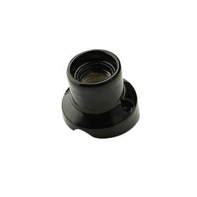 Lampe inclinée avec socle porcelaine pour murs E27