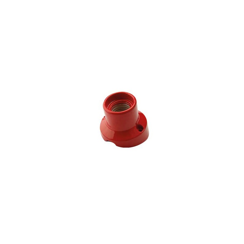 Lampe inclinée avec socle porcelaine pour murs E27