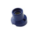Lampe inclinée avec socle porcelaine pour murs E27