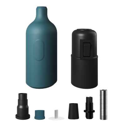 Douille décorative en silicone avec interrupteur