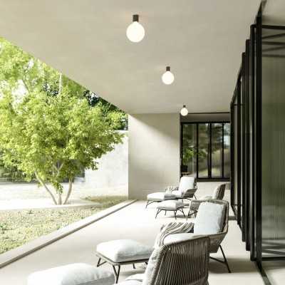 Douille E27 pour extérieur lisse IP44