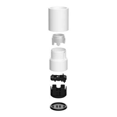 Douille E27 pour extérieur lisse IP44
