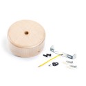 Support en bois de 80 mm de diamètre x 30 mm de hauteur