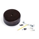 Support en bois de 80 mm de diamètre x 30 mm de hauteur