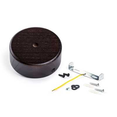 Support en bois de 80 mm de diamètre x 30 mm de hauteur