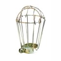 Cage en fer pour atelier de lampes, 88mm de diamètre x 135mm de hauteur
