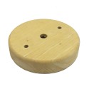 Support en bois diamètre 100 mm x 20 mm un trou