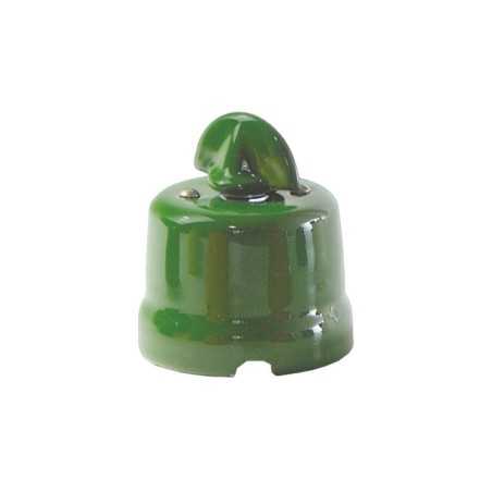 Interrupteur en porcelaine avec bouton rotatif