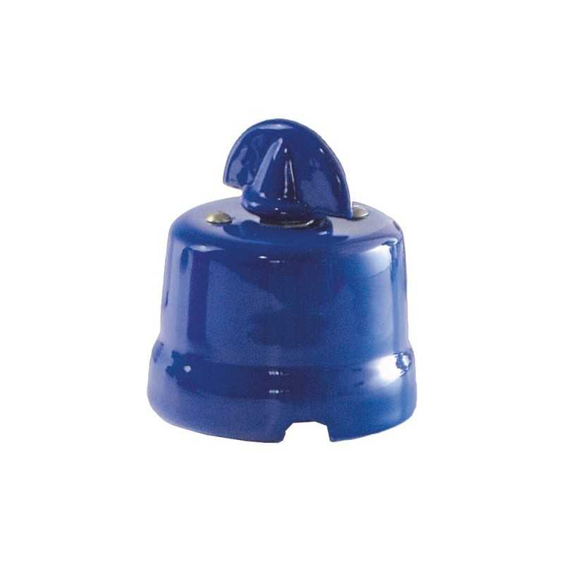 Interrupteur en porcelaine avec bouton rotatif