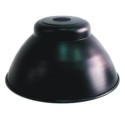 Cloche en métal noir et or de 135mm de hauteur x 260mm de diamètre.
