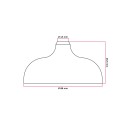 Support de plafond en silicone de différentes couleurs