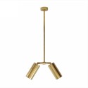 Suspension plafond avec deux spots en laiton