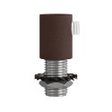 Collier métallique cylindrique pour câble M10x1 | AccessoiresPourLampes.fr