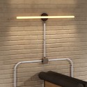 Tube semi-flexible blanc pour installations lumineuses