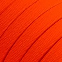 Câble guirlande extérieur plat couleur orange fluor