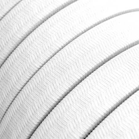 Câble guirlande extérieur plat couleur blanc