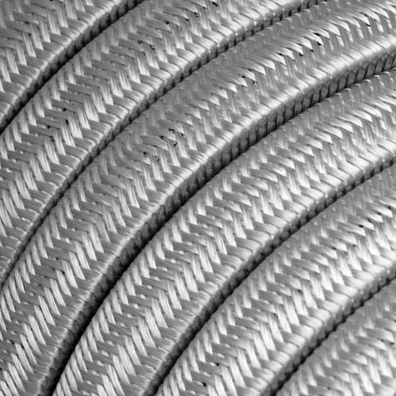 Câble guirlande extérieur plat couleur argent