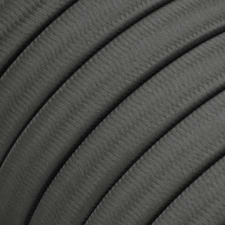 Câble guirlande extérieur plat couleur gris