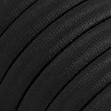 Câble guirlande extérieur plat couleur noir
