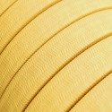 Câble guirlande extérieur plat couleur jaune
