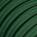 Câble guirlande extérieur plat couleur vert foncé