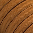 Câble guirlande extérieur plat couleur ocre
