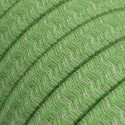 Câble guirlande extérieur plat vert pixel