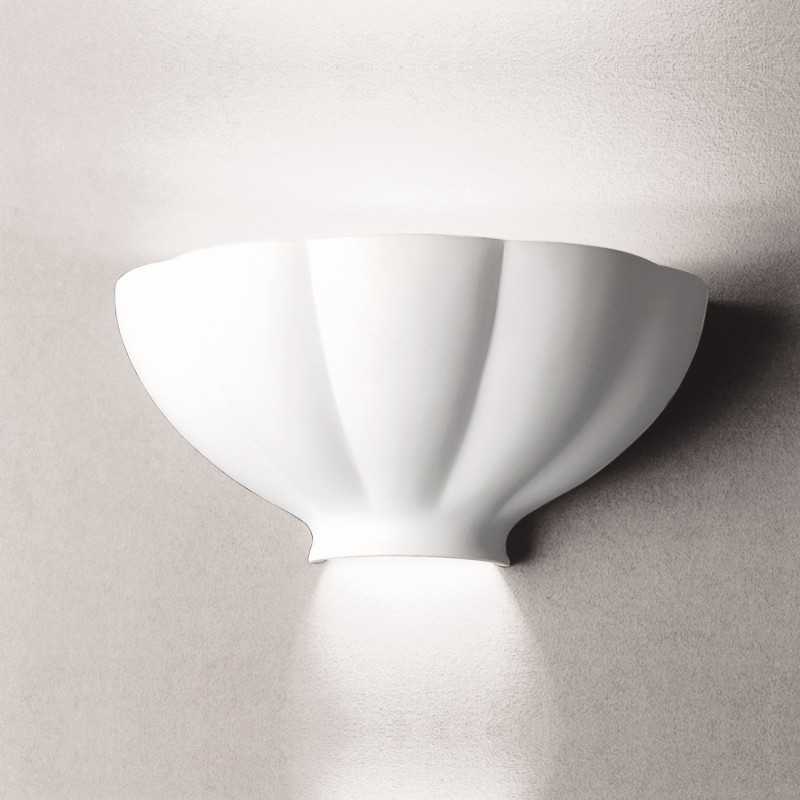 Applique moderniste en plâtre 300mm x 110mm x 140mm