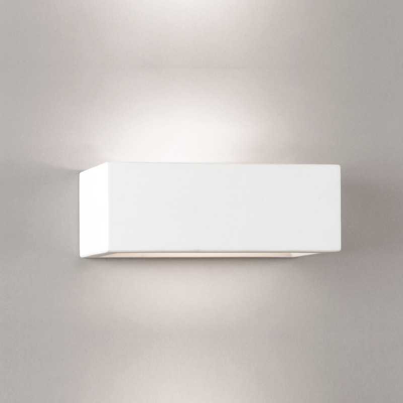 Applique en plâtre droite 240mm x 90mm x 110mm