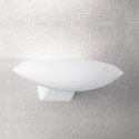 Applique en plâtre ovale 420mm x 100mm x 180mm