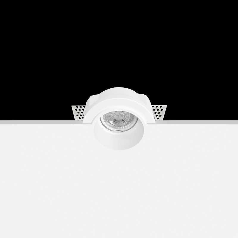 Spot en plâtre GU10 de 54 mm de diamètre et 95 mm de hauteur