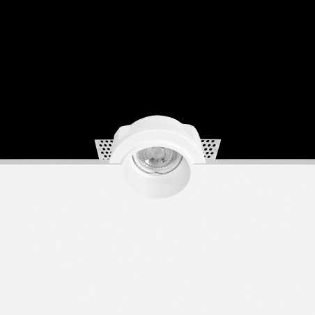 Spot en plâtre GU10 de 54 mm de diamètre et 95 mm de hauteur