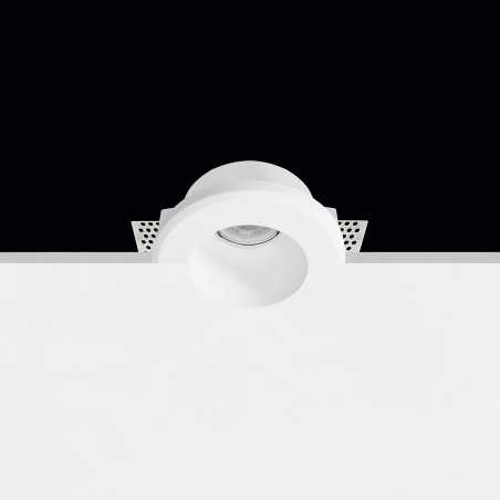 Spot en plâtre GU10 de 70 mm de diamètre et 112 mm de hauteur