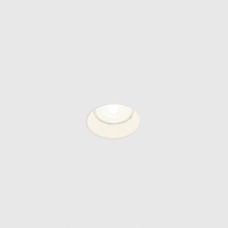 Spot en plâtre GU10 de 65 mm de diamètre et 80 mm de hauteur