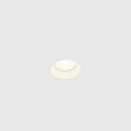 Spot en plâtre GU10 de 65 mm de diamètre et 80 mm de hauteur