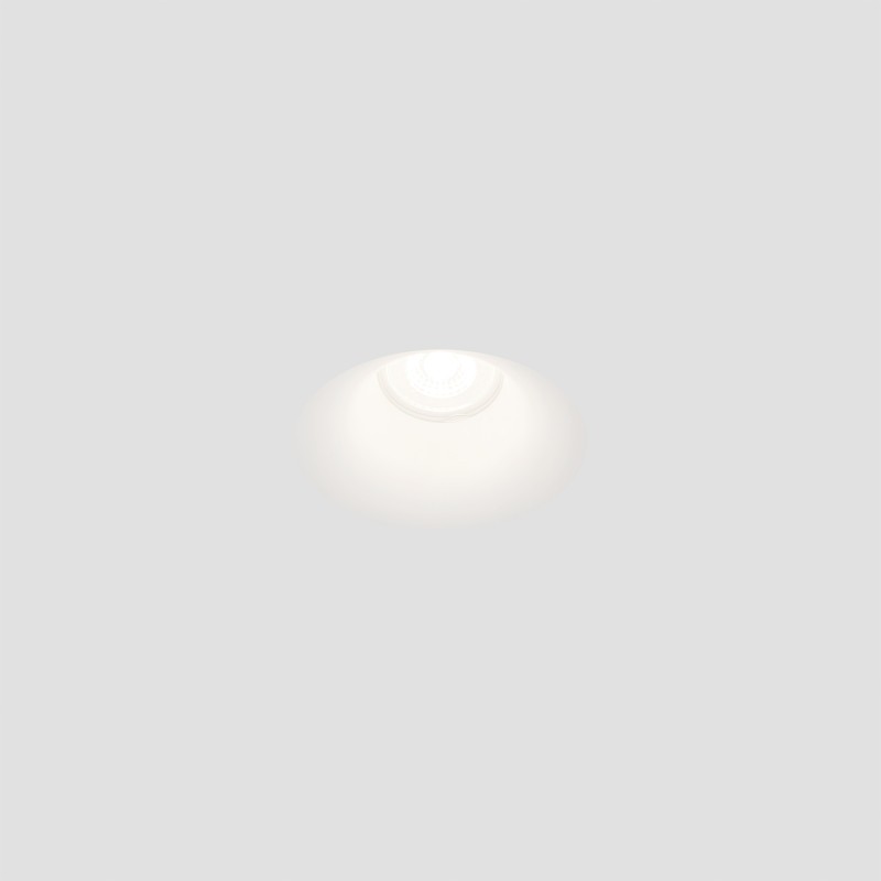 Spot en plâtre GU10 de 85 mm de diamètre et 110 mm de hauteur